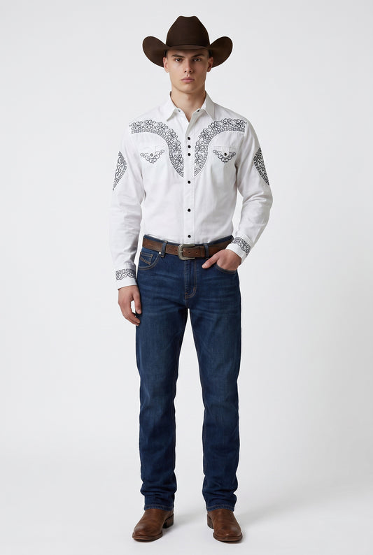 Camisa Aranda Blanco Oxford