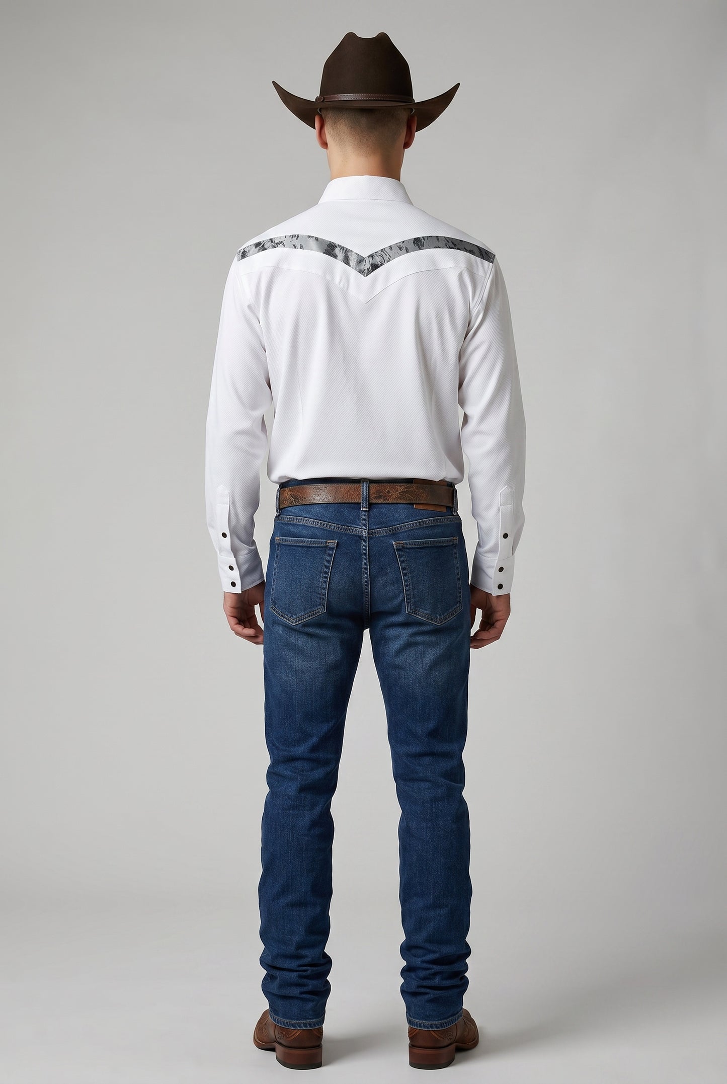 Camisa Rodeo Blanco Oxford