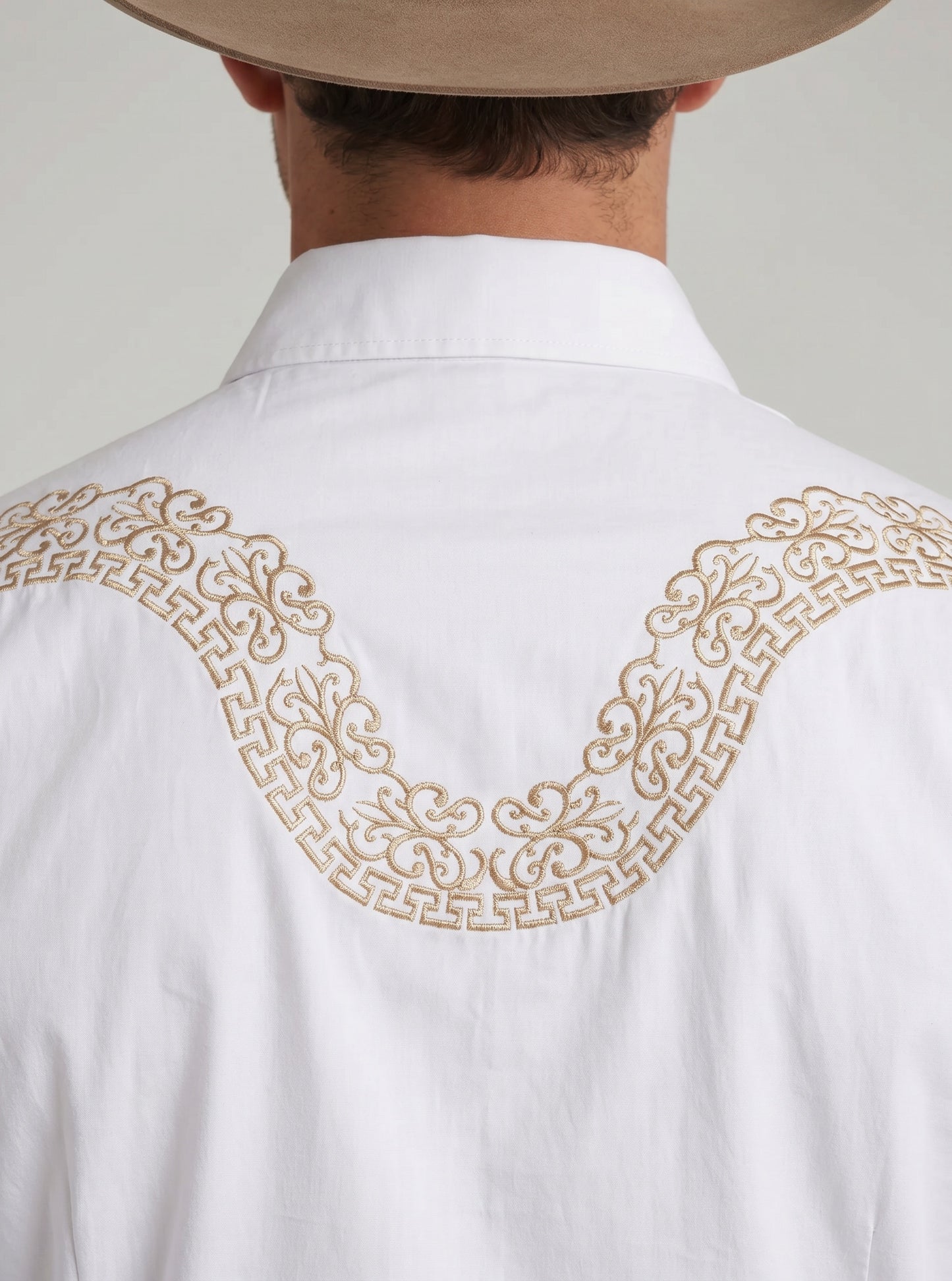 Camisa Aranda Blanco Oro
