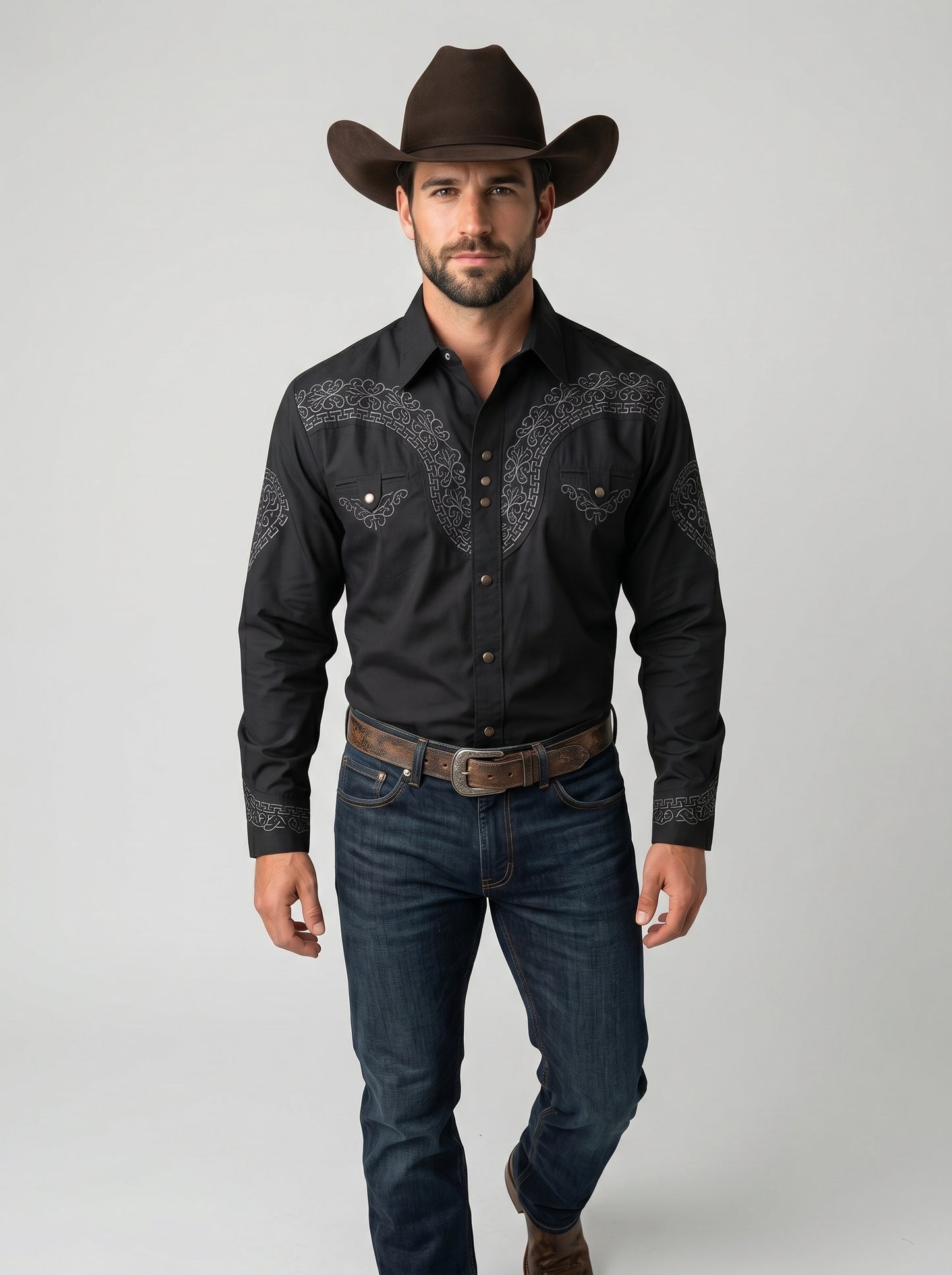 Camisa Aranda Negro Oxford