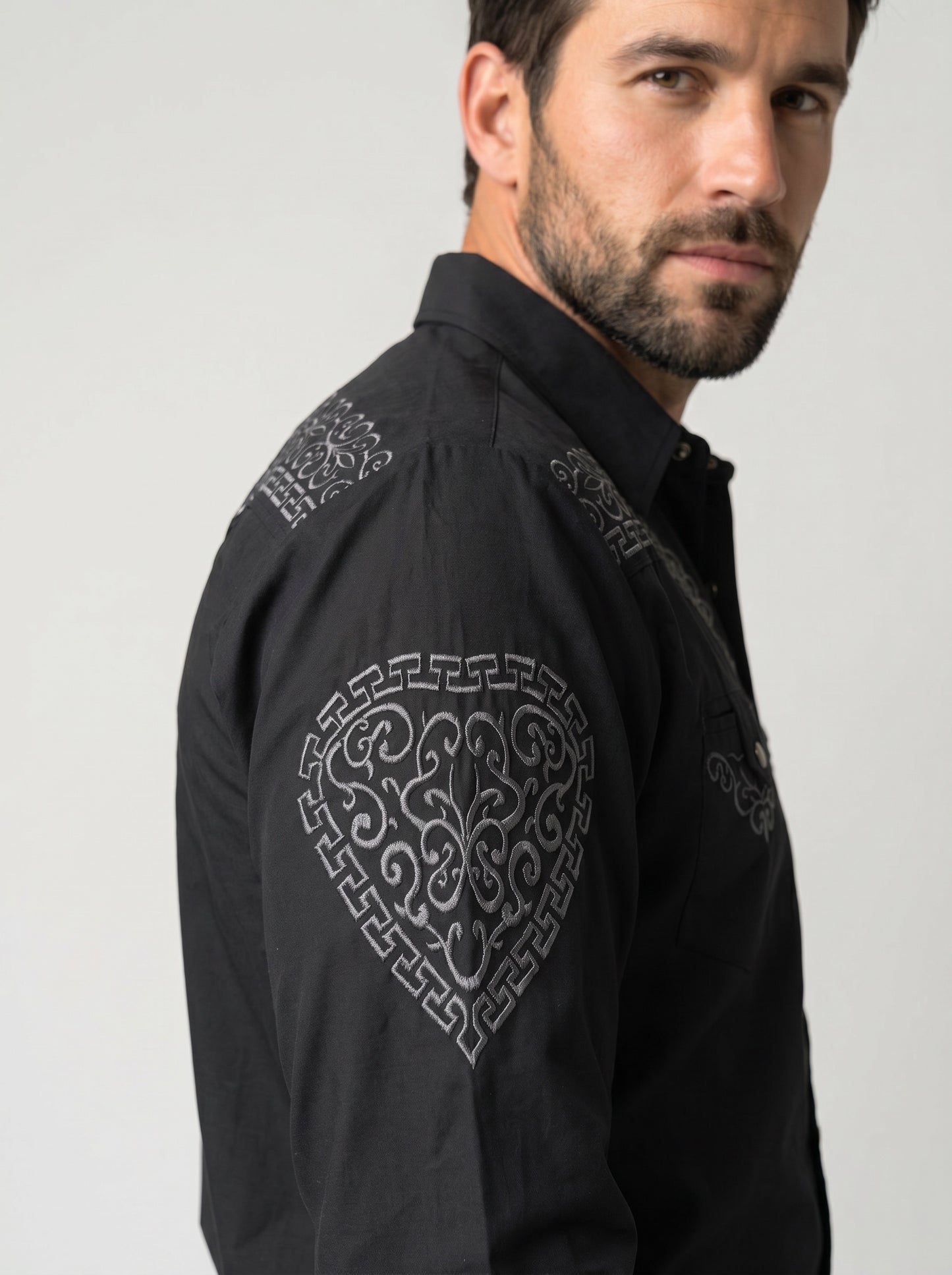 Camisa Aranda Negro Oxford