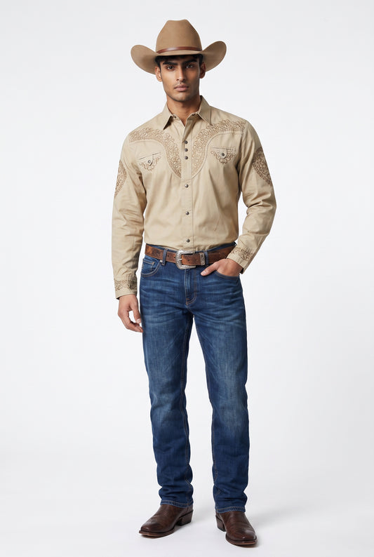 Camisa Aranda Beige