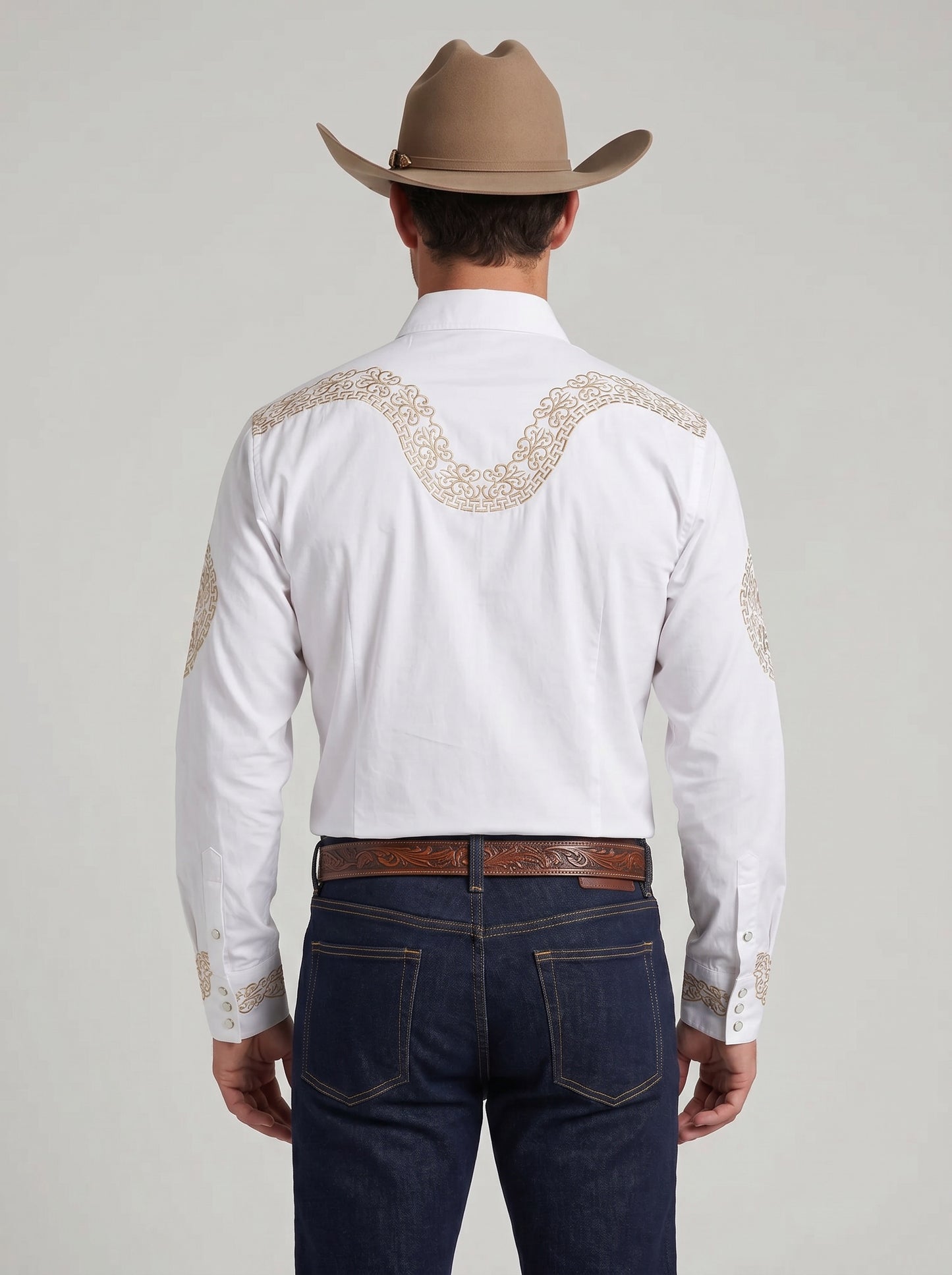 Camisa Aranda Blanco Oro