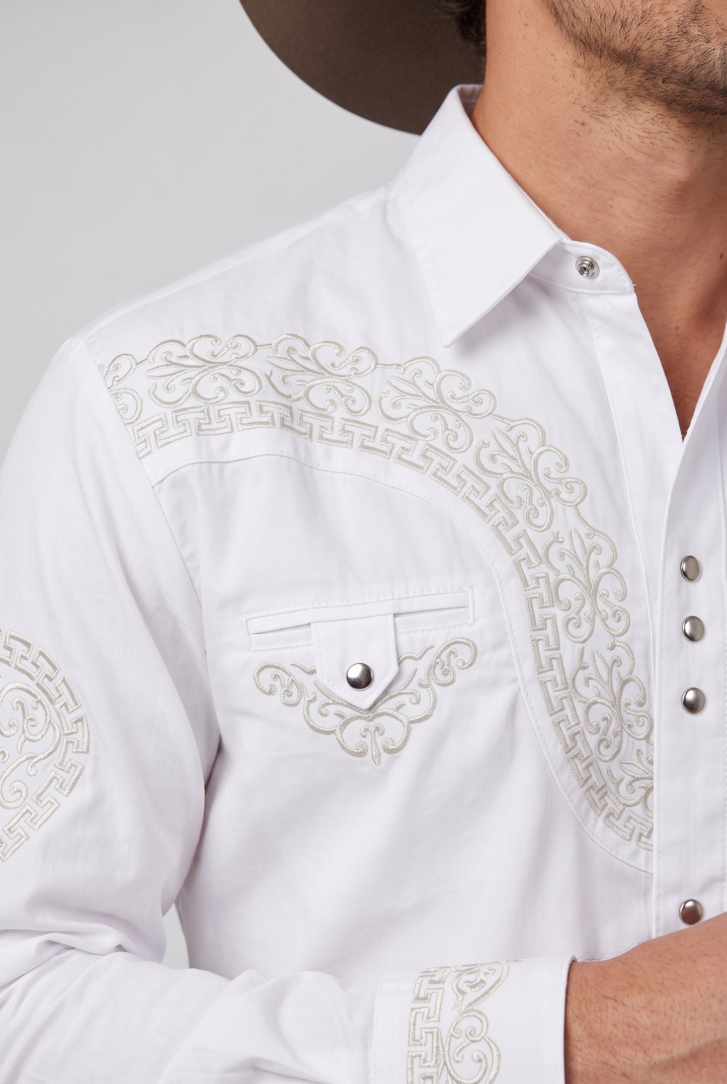 Camisa Aranda Blanco Plata