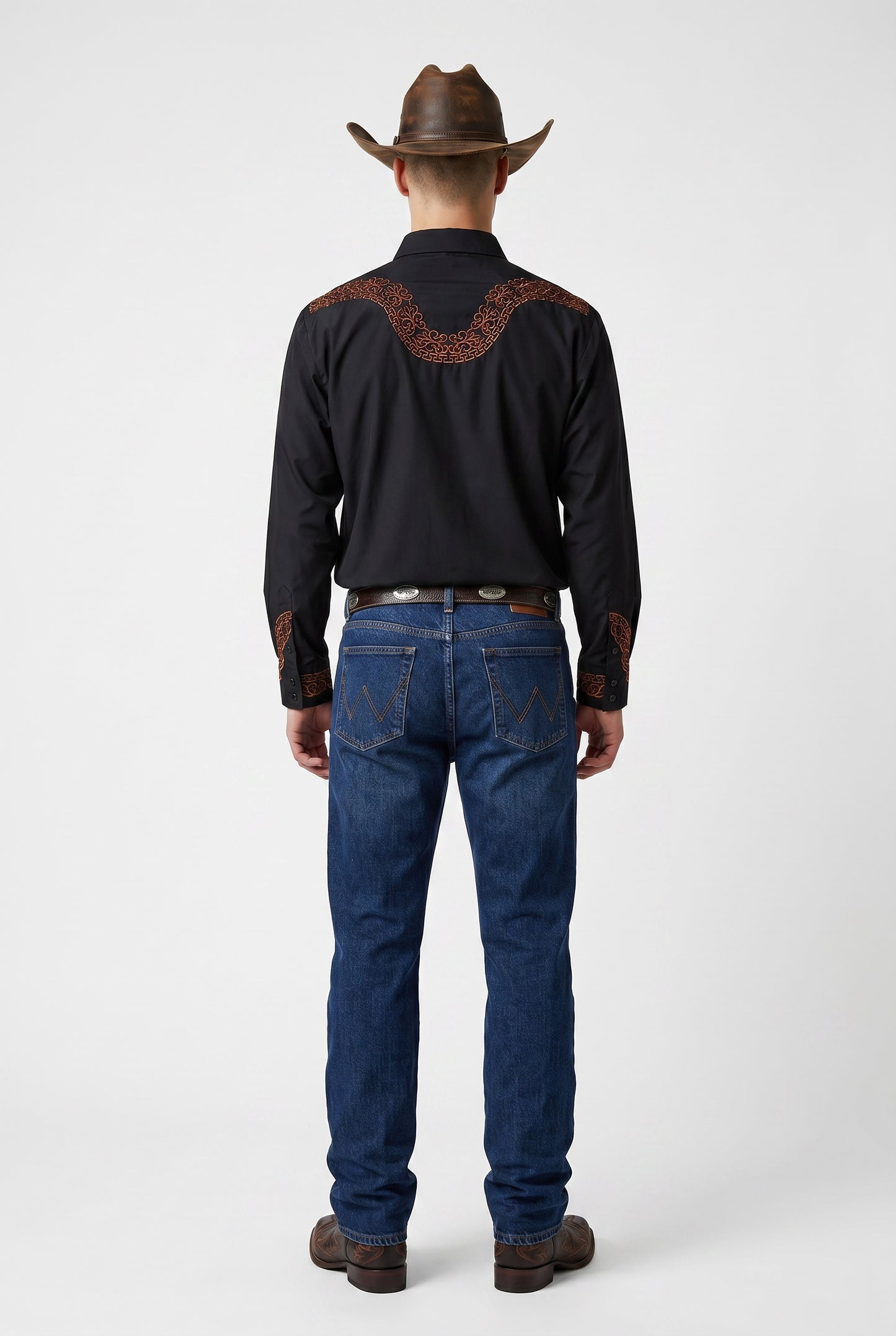 Camisa Aranda Negro Cobre