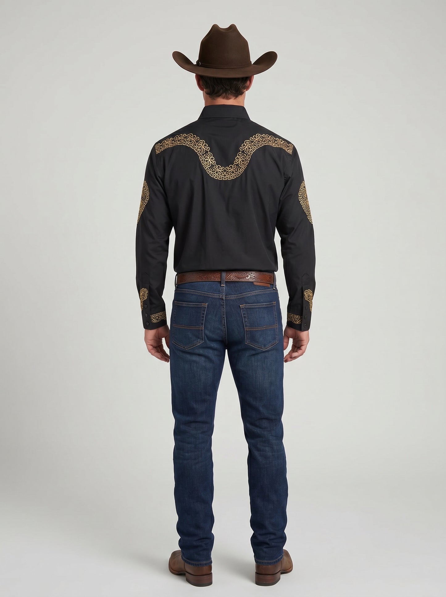 Camisa Aranda Negro Oro