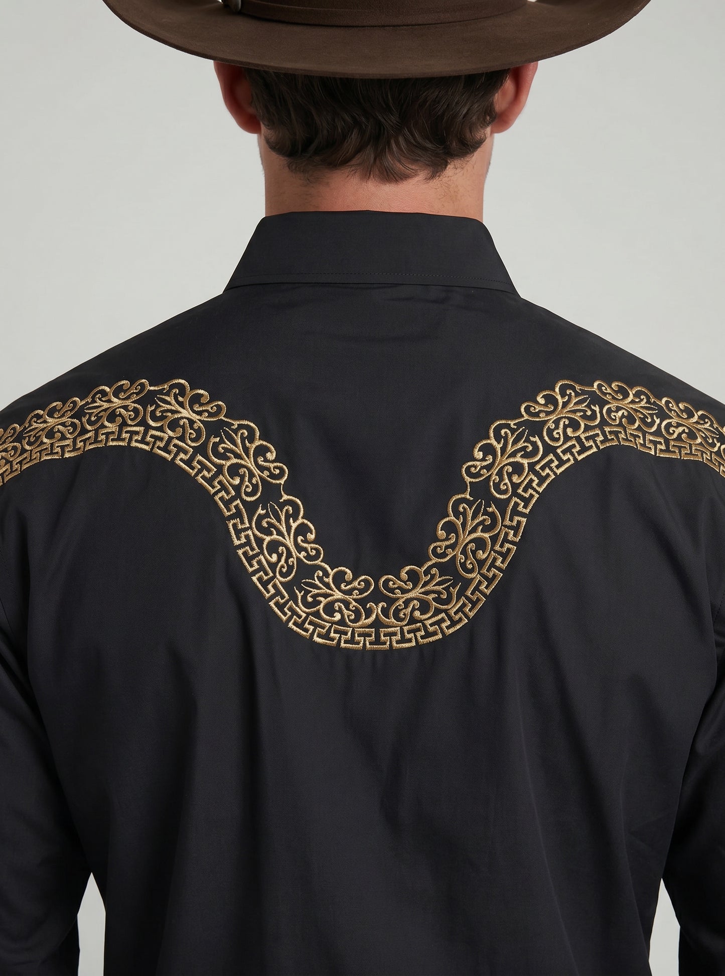 Camisa Aranda Negro Oro