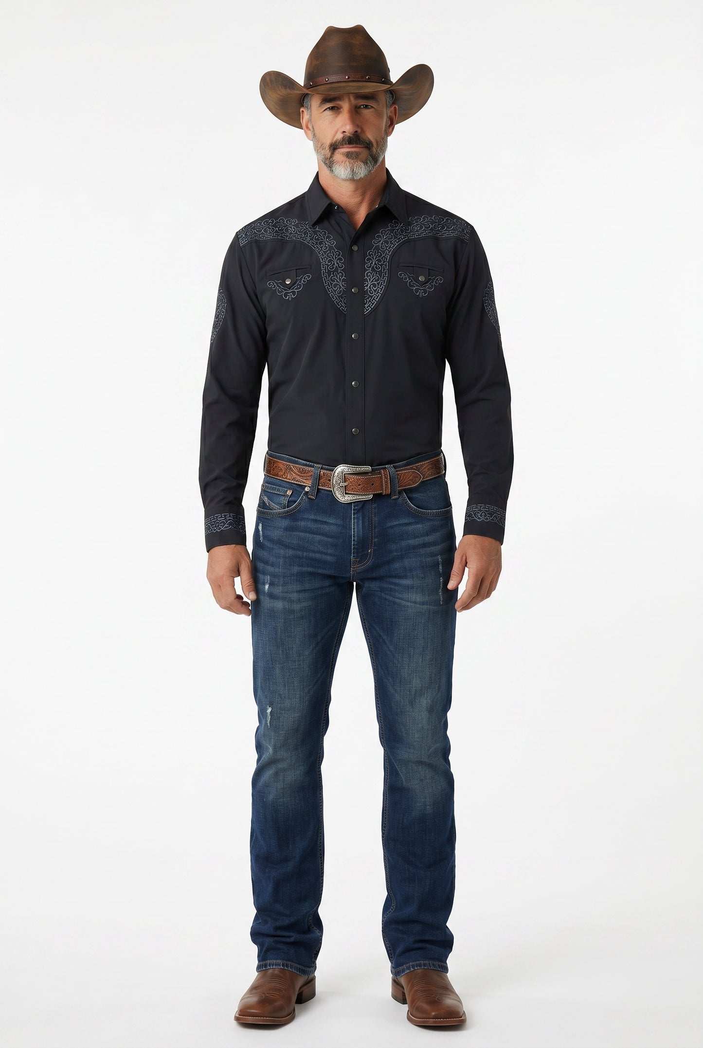 Camisa Aranda Negro Oxford