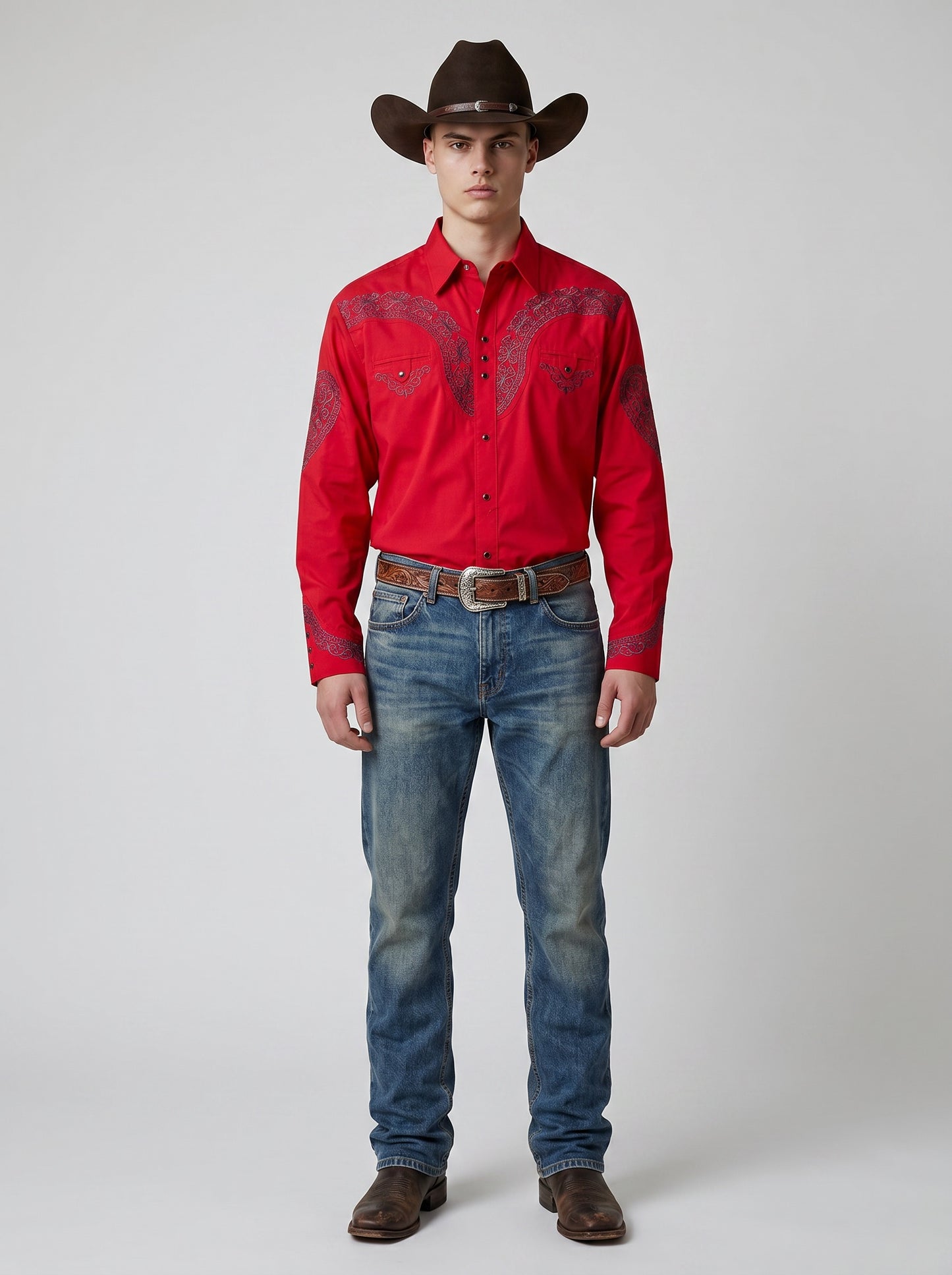Camisa Aranda Rojo Oxford