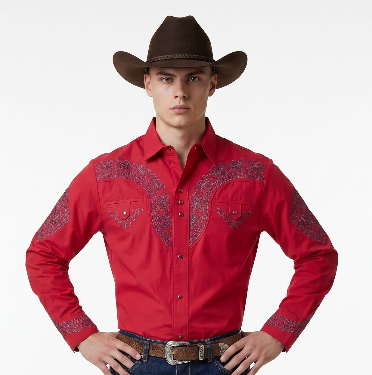 Camisa Aranda Rojo Oxford