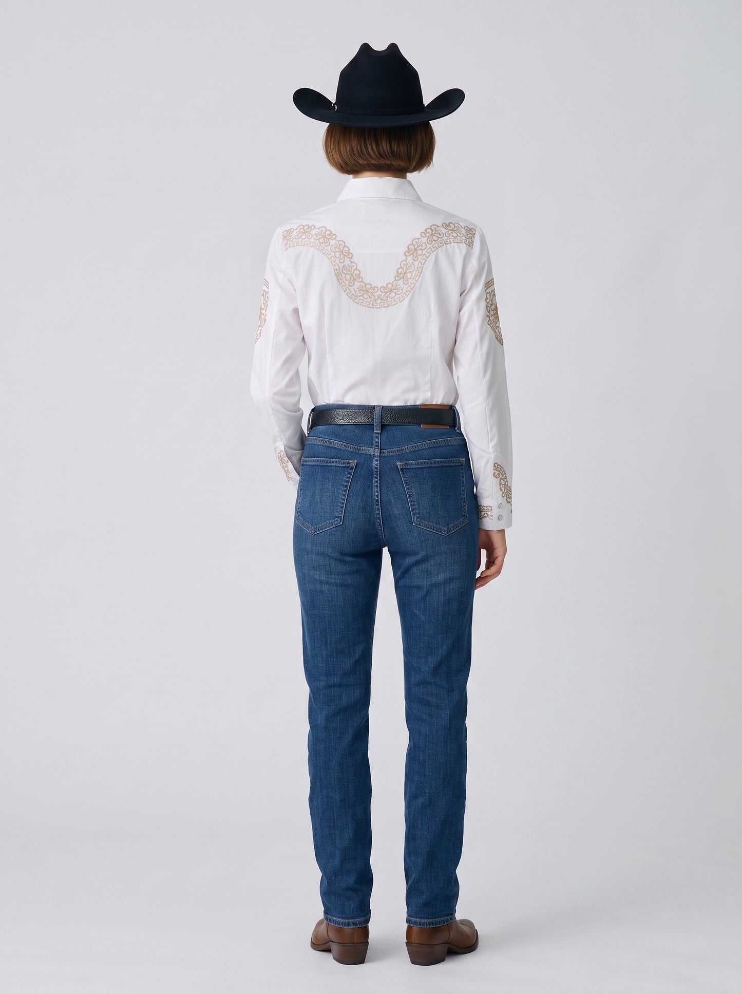 Blusa Aranda Blanco Oro