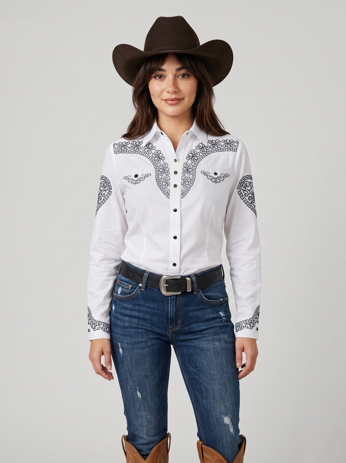 Blusa Aranda Blanco Oxford