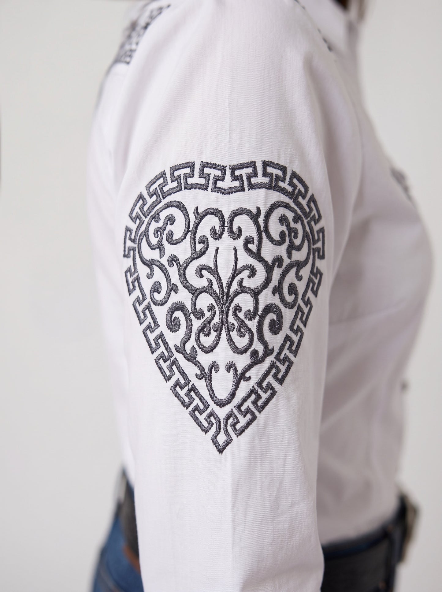 Blusa Aranda Blanco Oxford