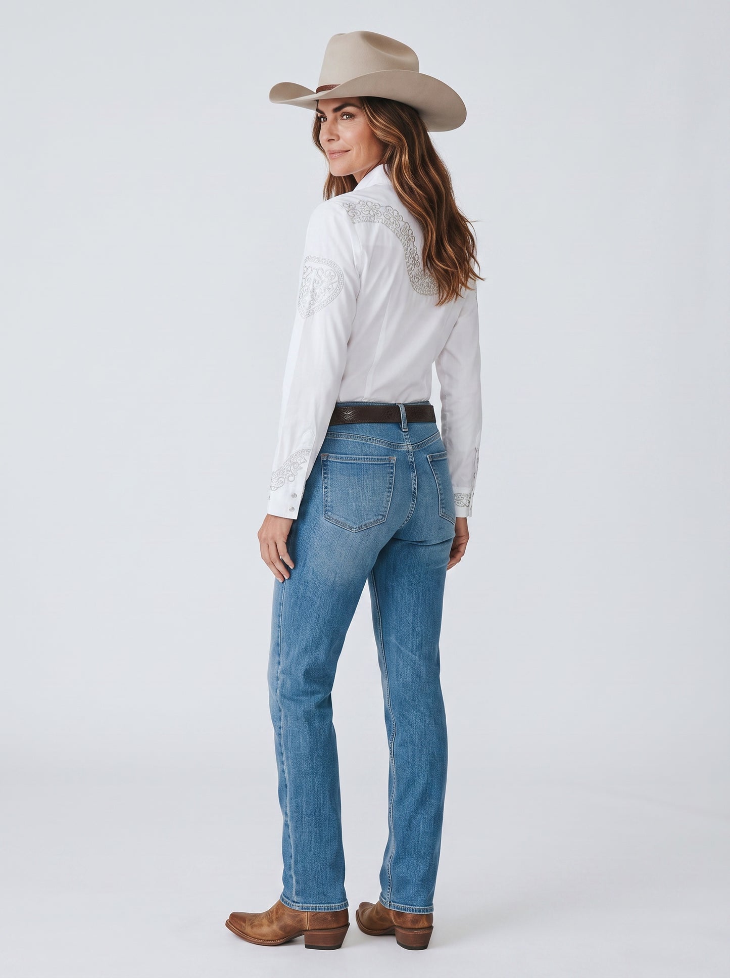 Blusa Aranda Blanco Plata