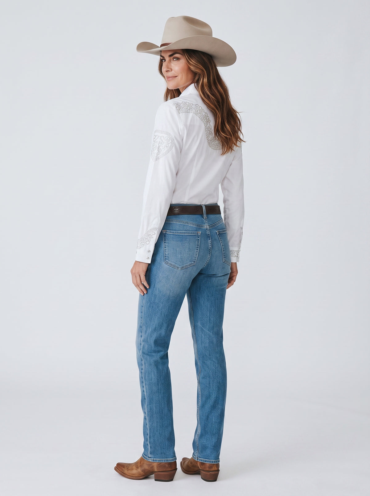 Blusa Aranda Blanco Plata