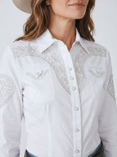Blusa Aranda Blanco Plata