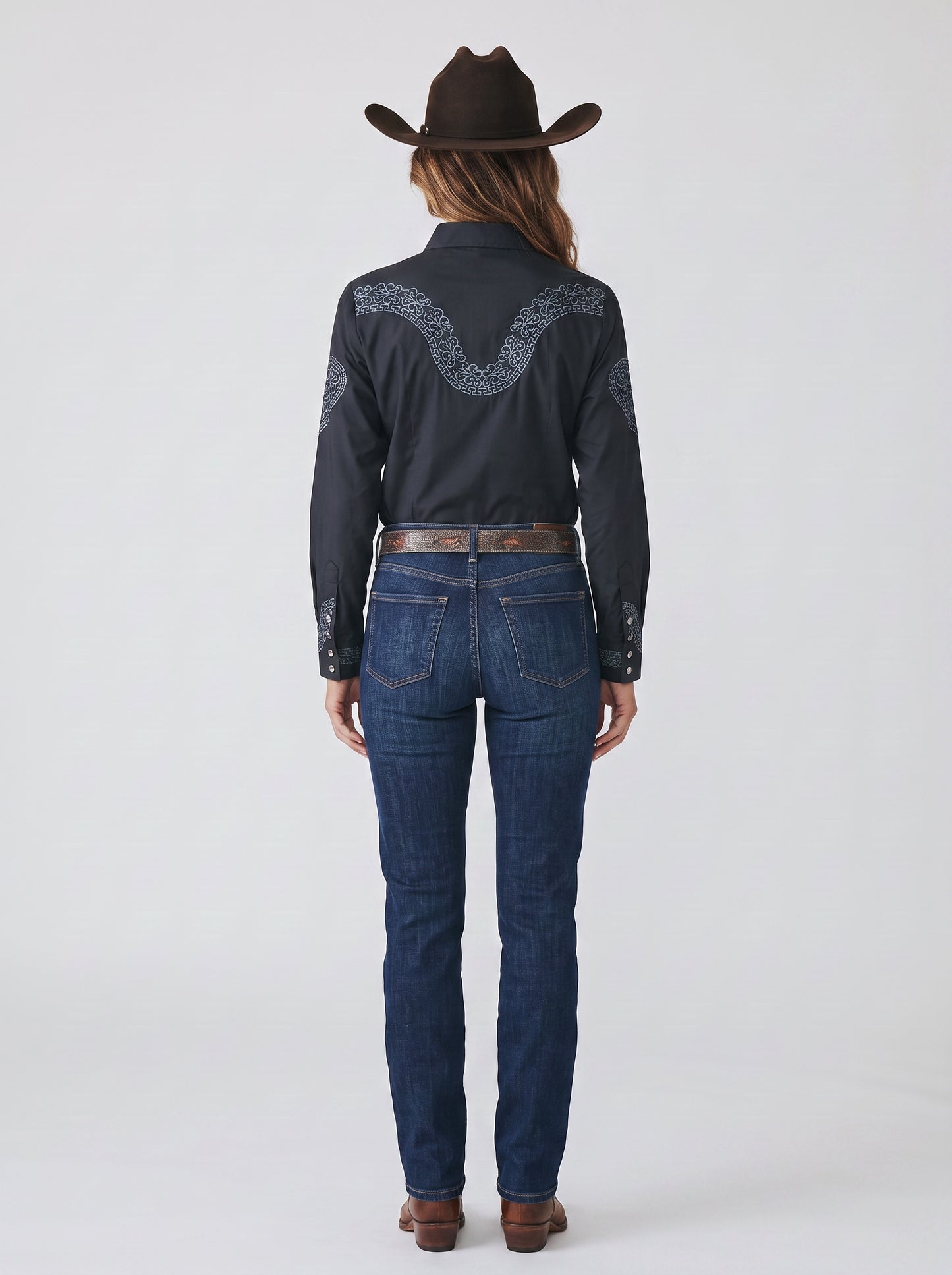 Blusa Aranda Negro Oxford