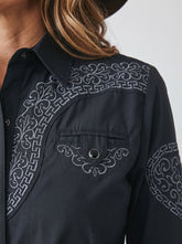 Blusa Aranda Negro Oxford