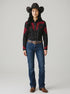Blusa Aranda Negro Rojo