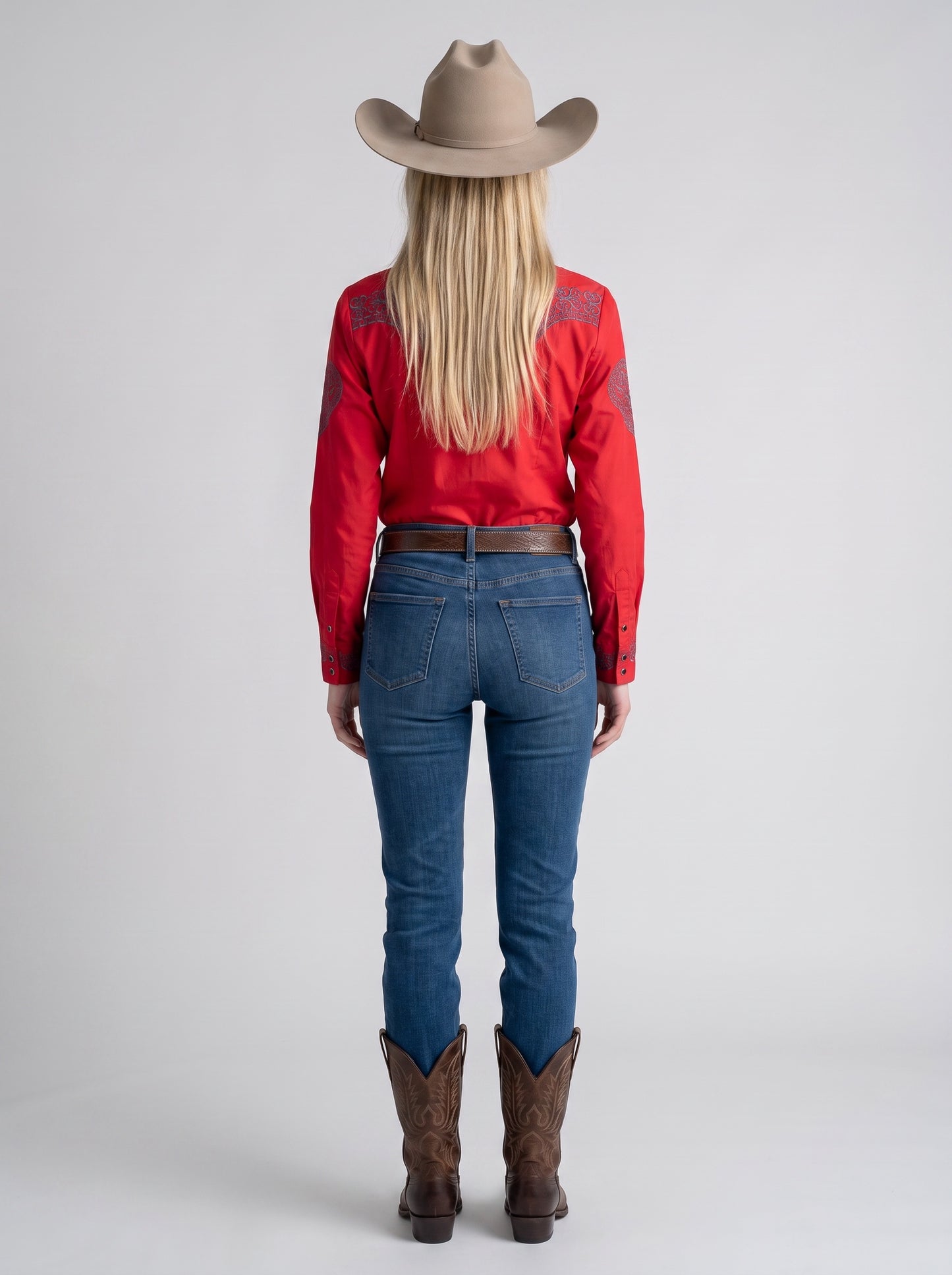 Blusa Aranda Rojo Oxford