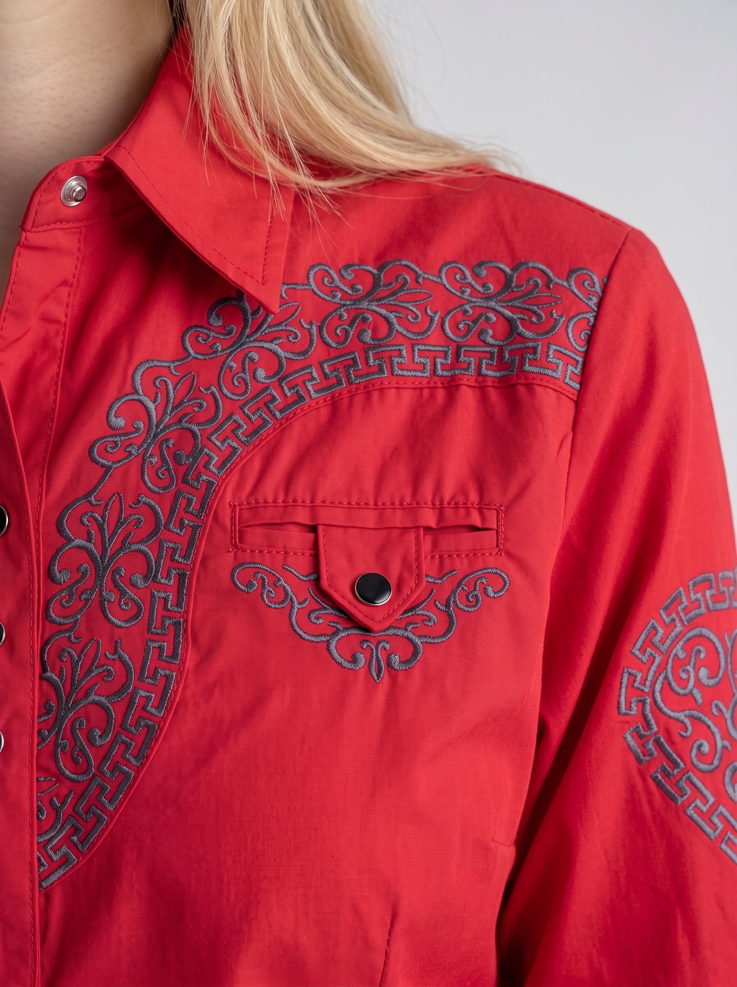 Blusa Aranda Rojo Oxford