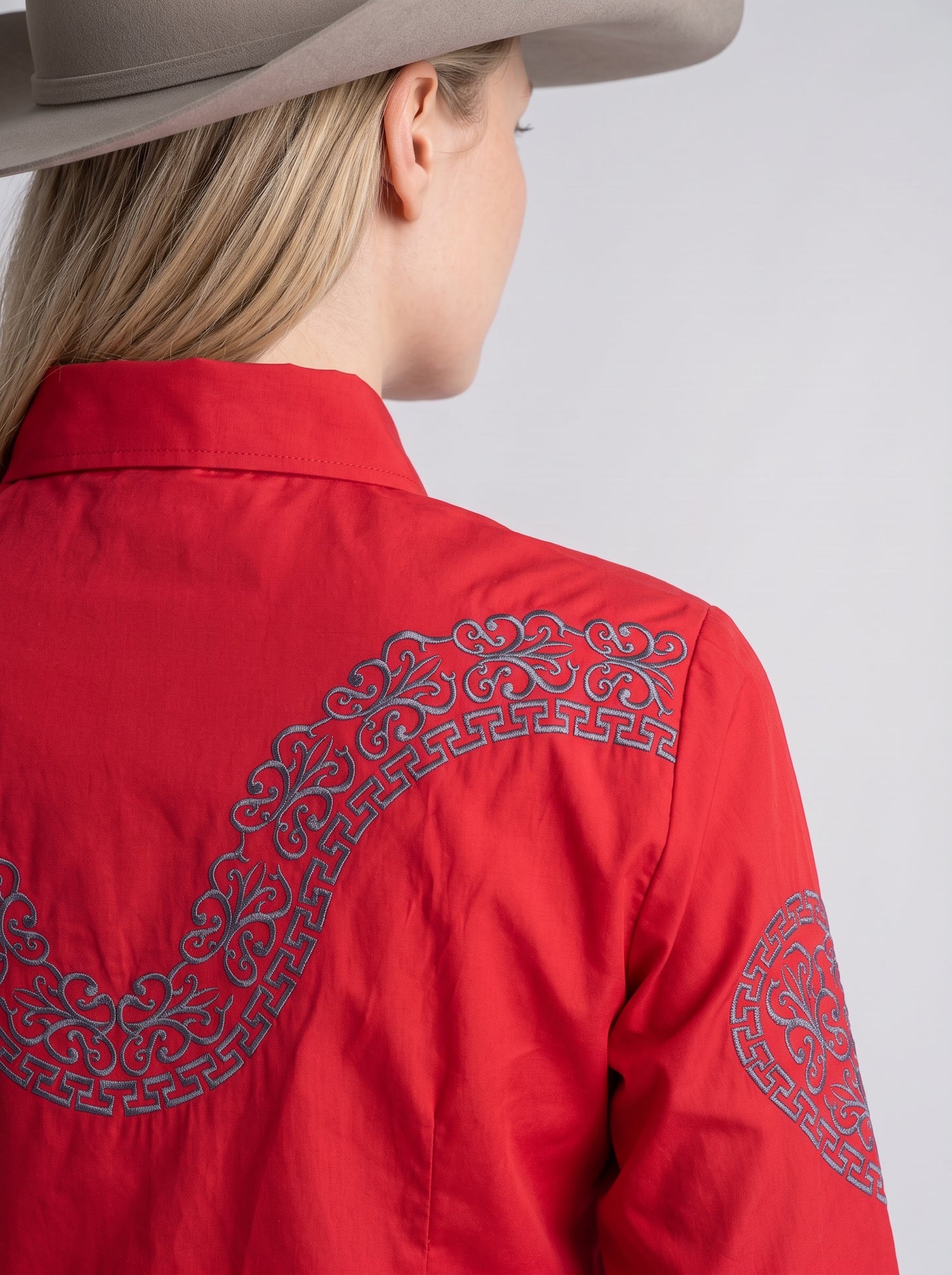 Blusa Aranda Rojo Oxford