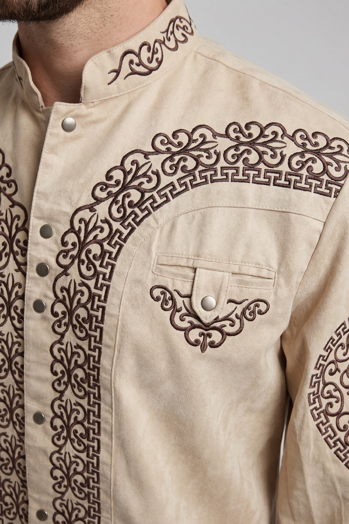 Camisa Corazón Arena Choco