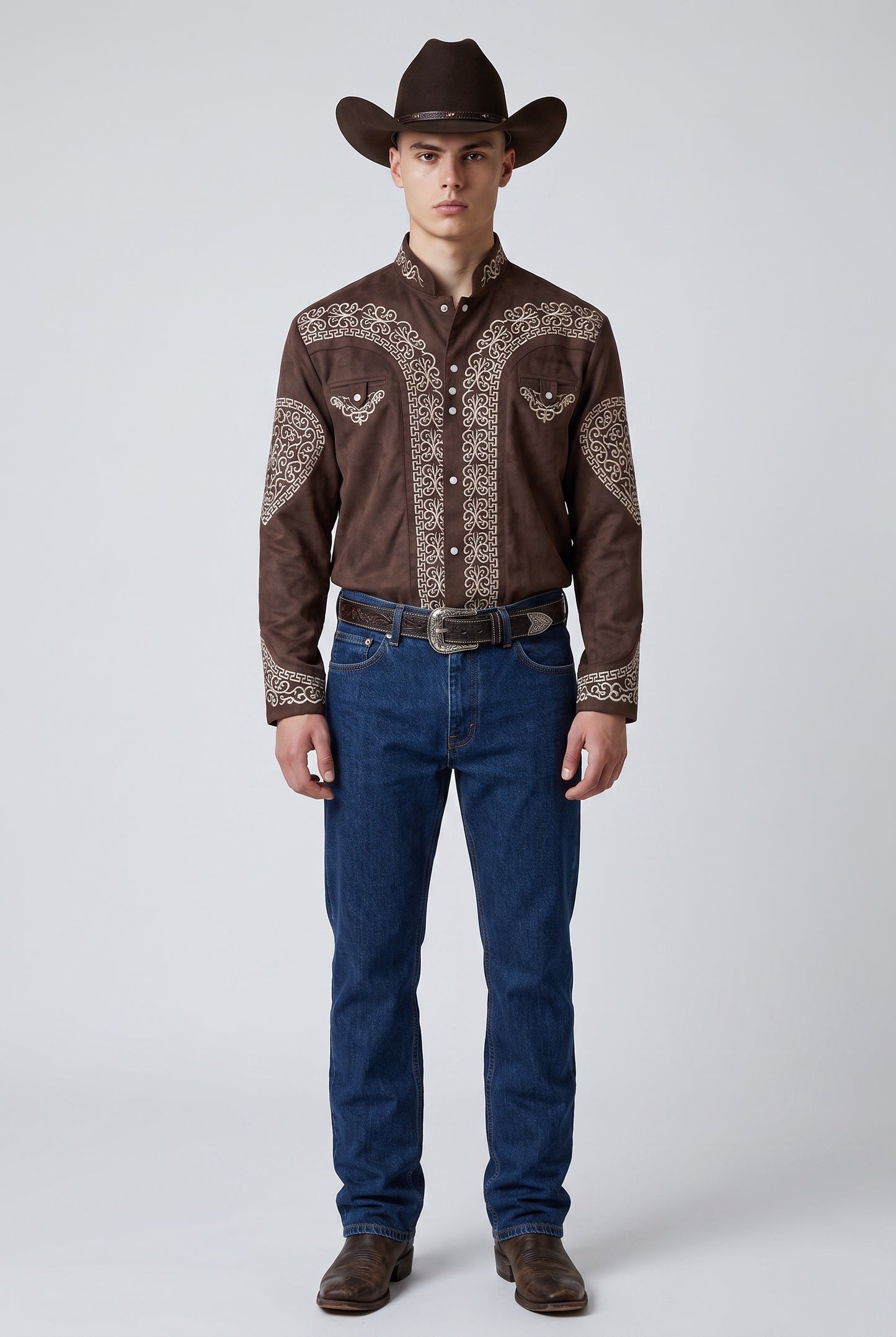 Camisa Corazón Choco Hueso