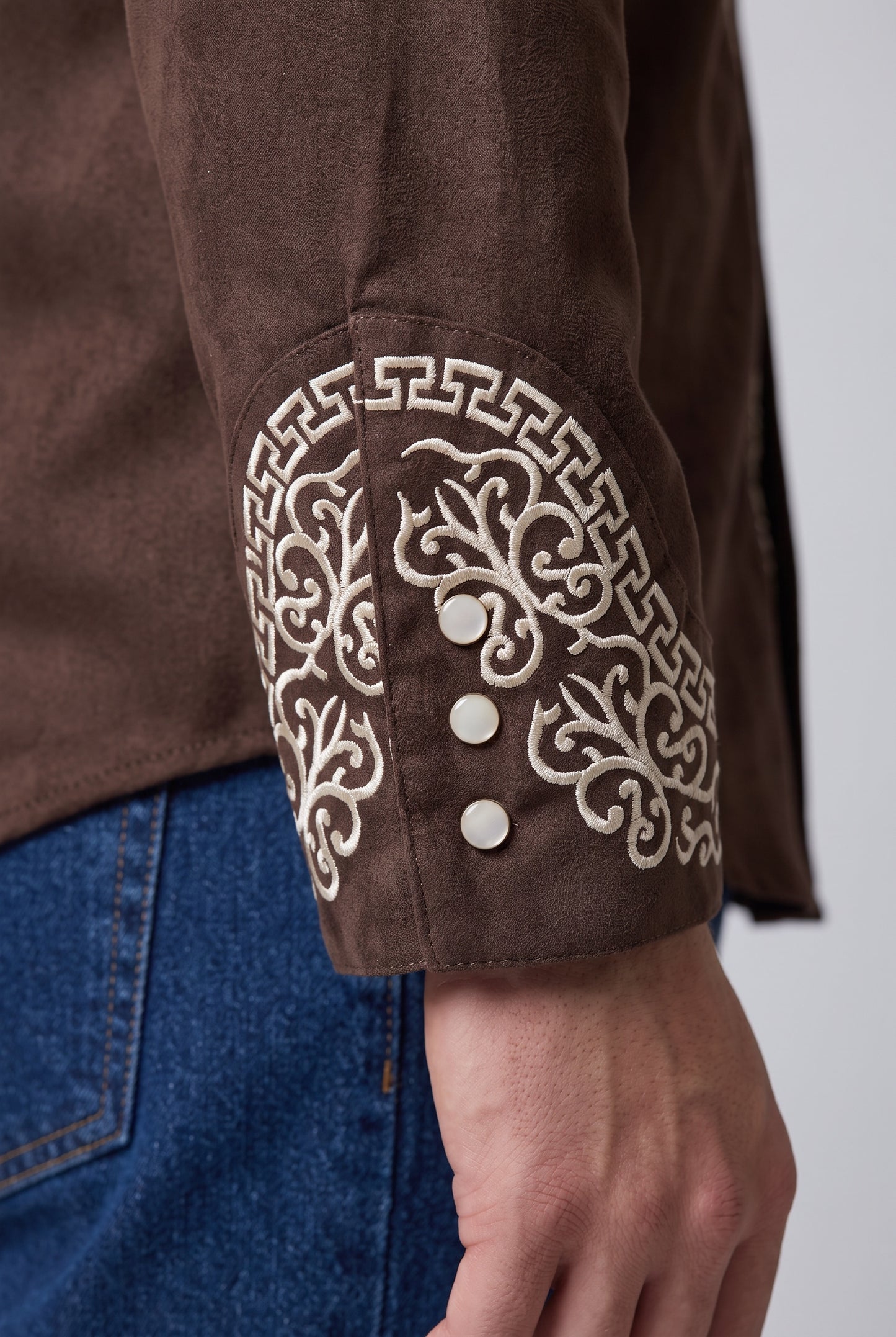 Camisa Corazón Choco Hueso