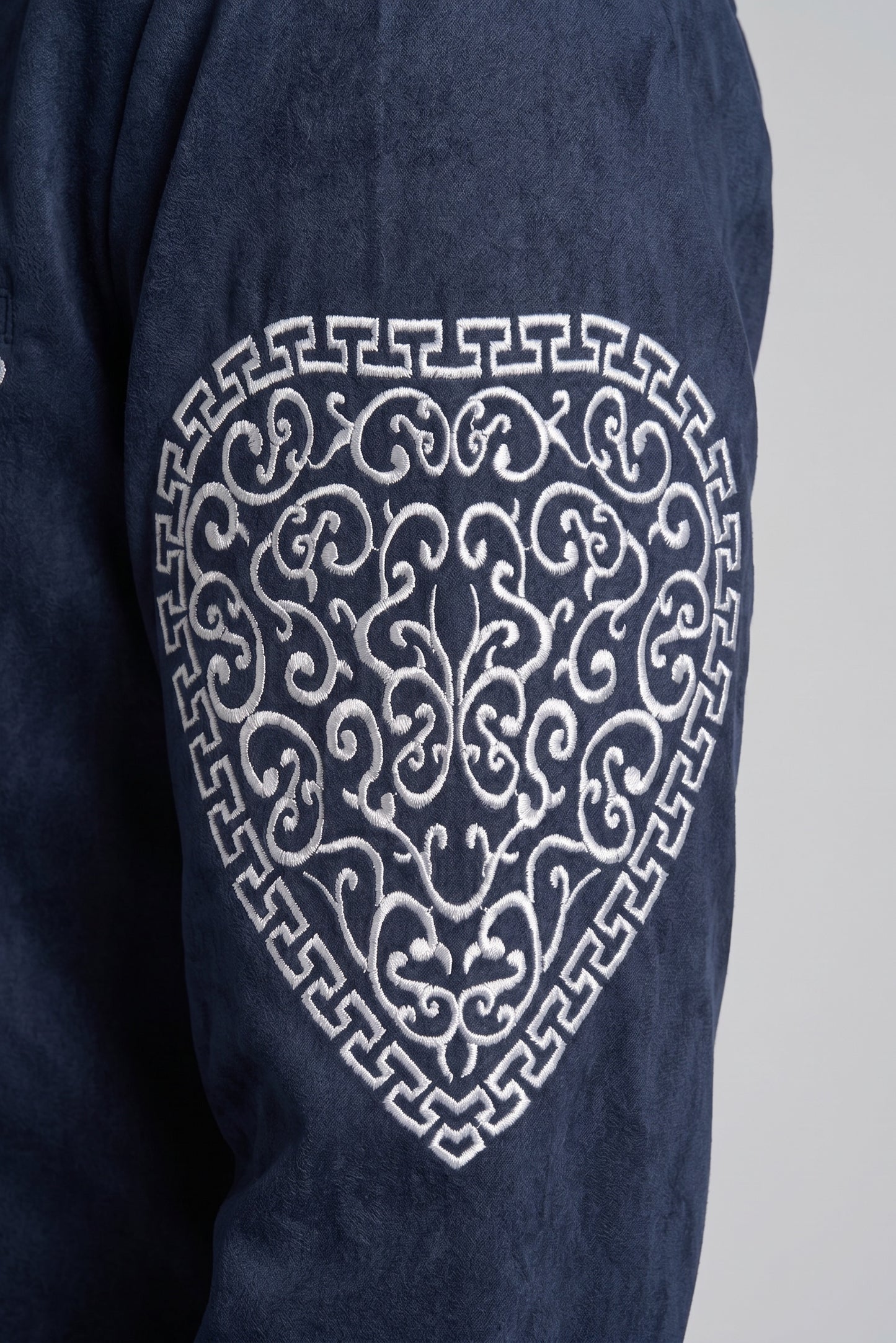 Camisa Corazón Marino Plata