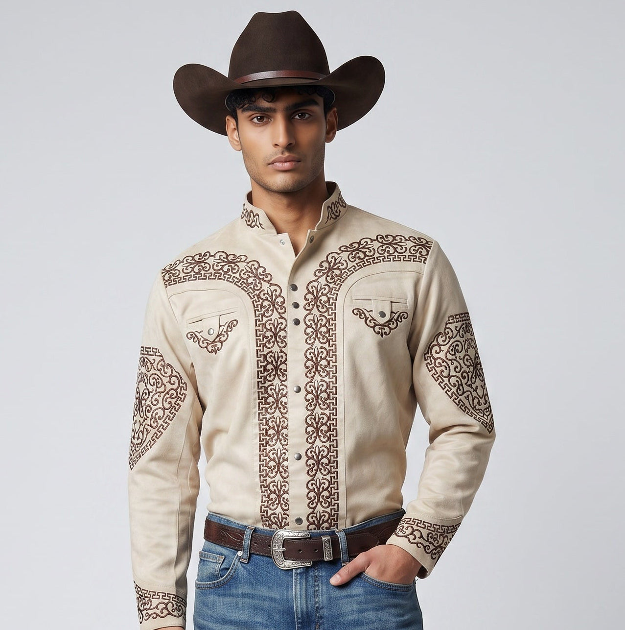 Camisa Corazón Arena Choco