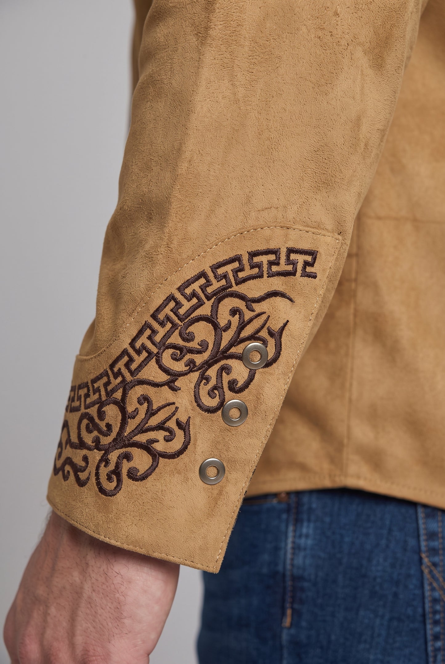 Camisa Corazón Camel Choco