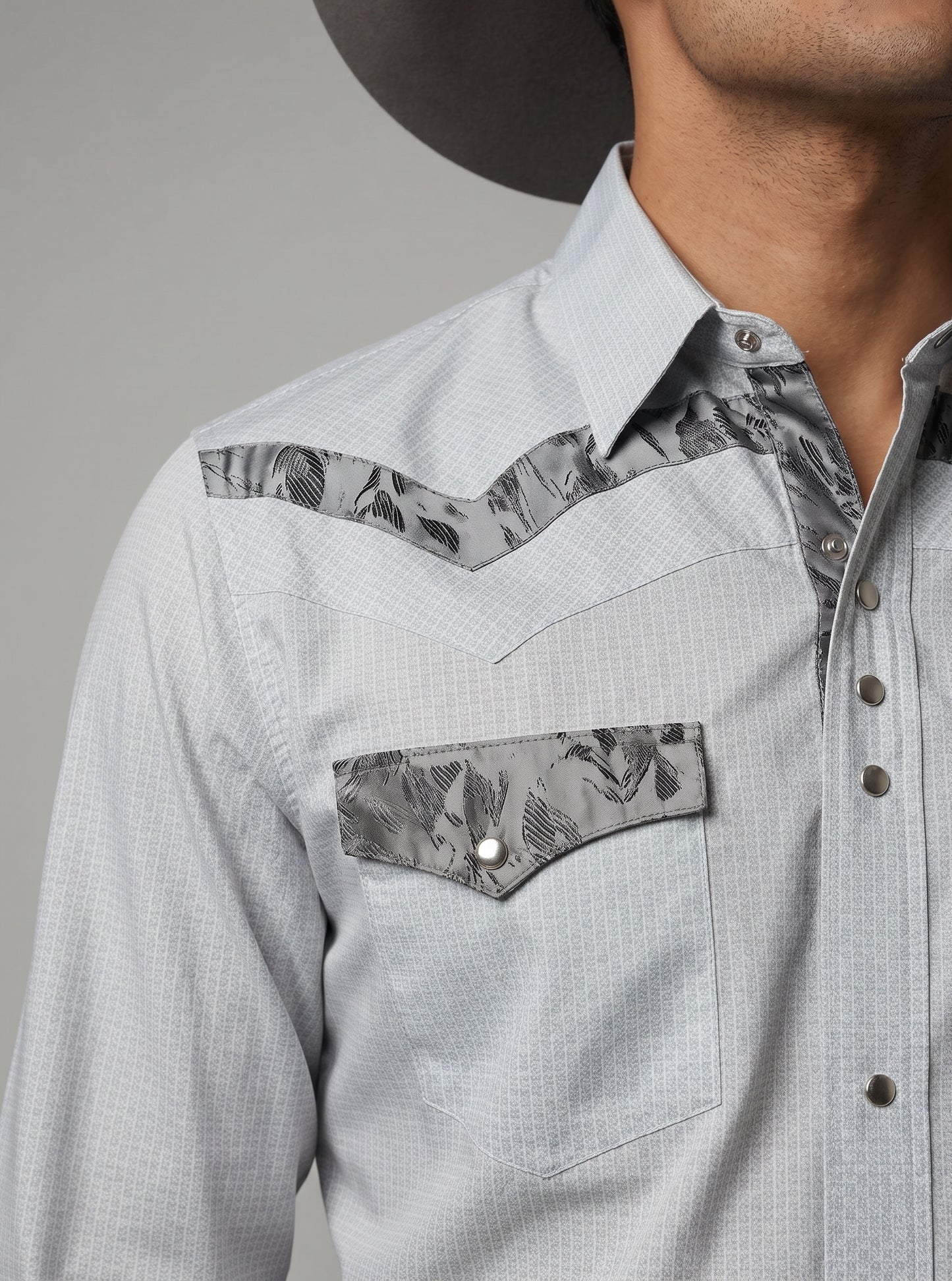 Camisa Rodeo Celeste Oxford