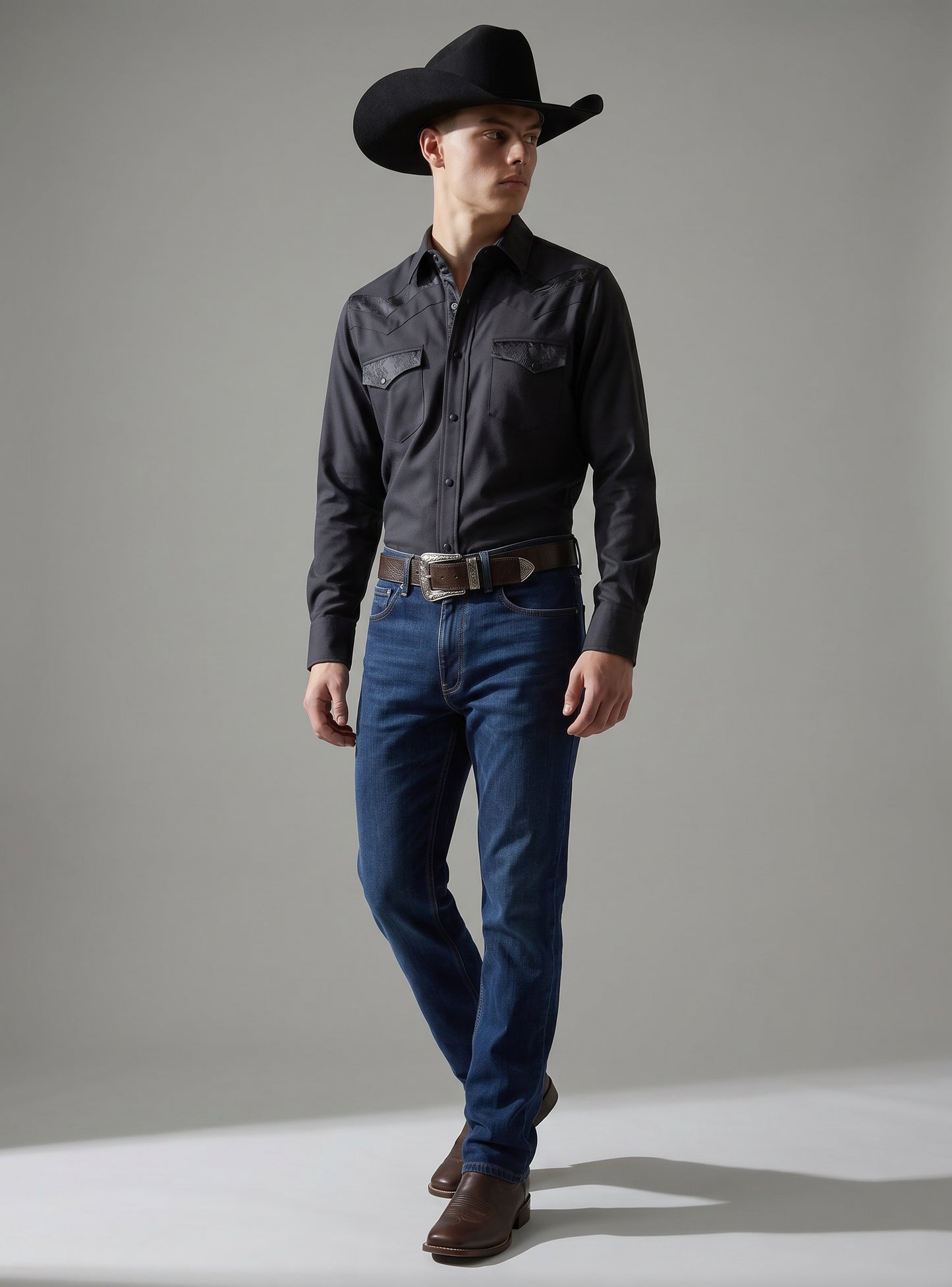 Camisa Rodeo Negro