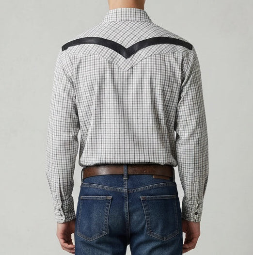 Camisa Rodeo Olivo Negro