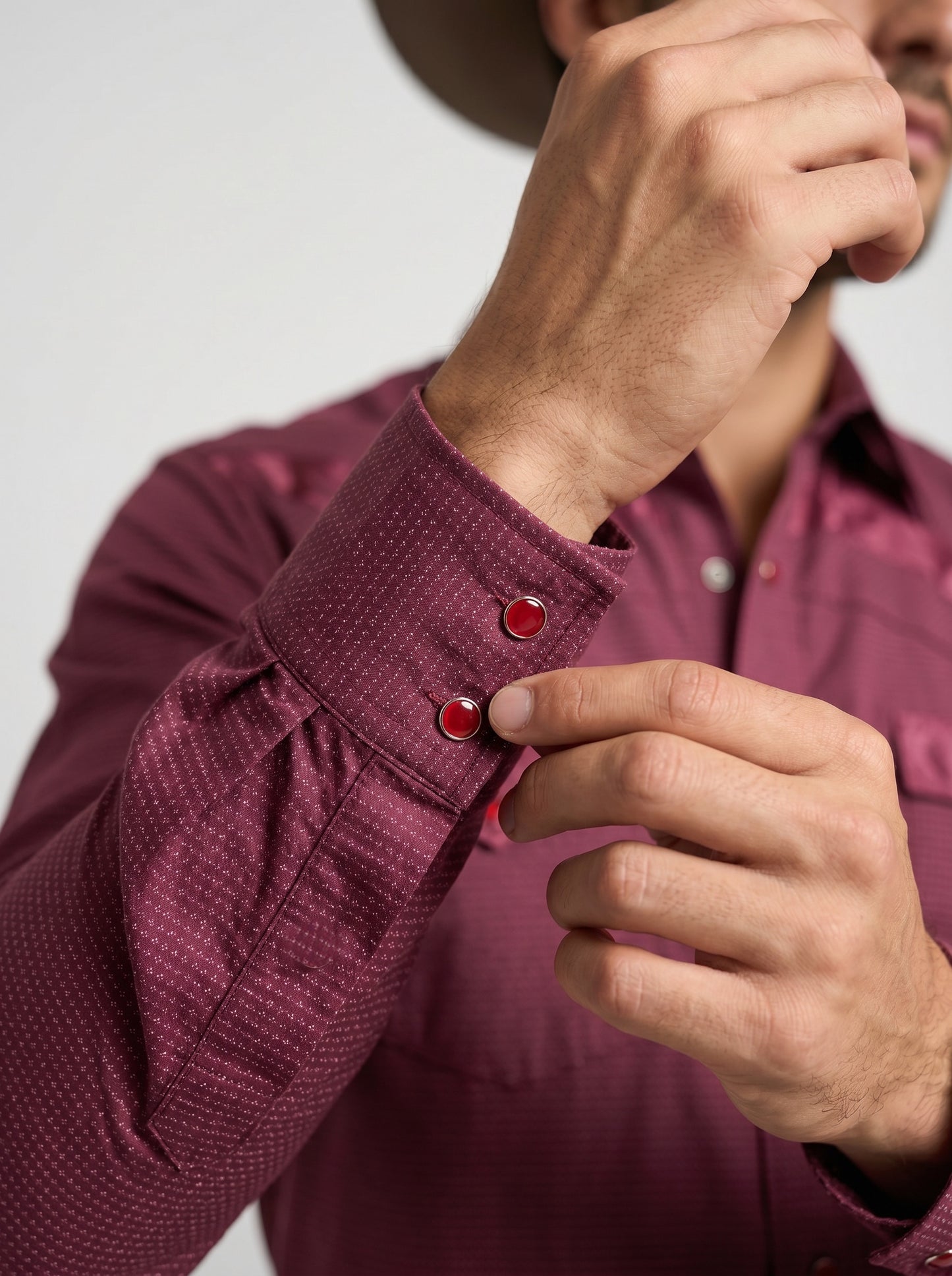 Camisa Rodeo Vino