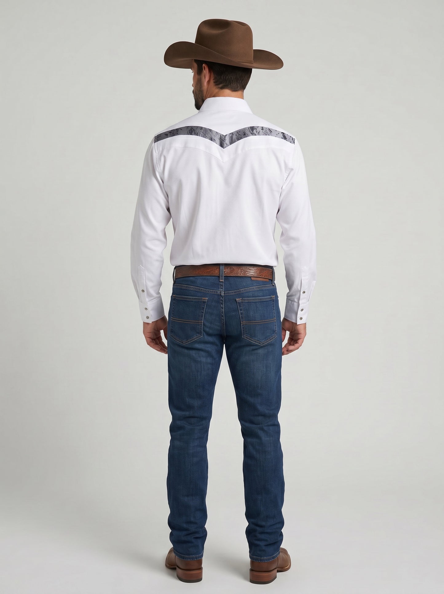 Camisa Rodeo Blanco Oxford