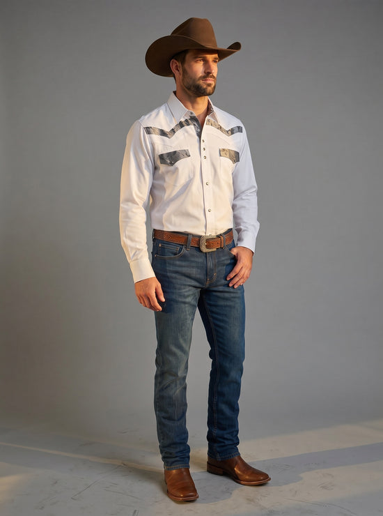 Camisa Rodeo Blanca: El Toque Elegante y Minimalista que Buscabas