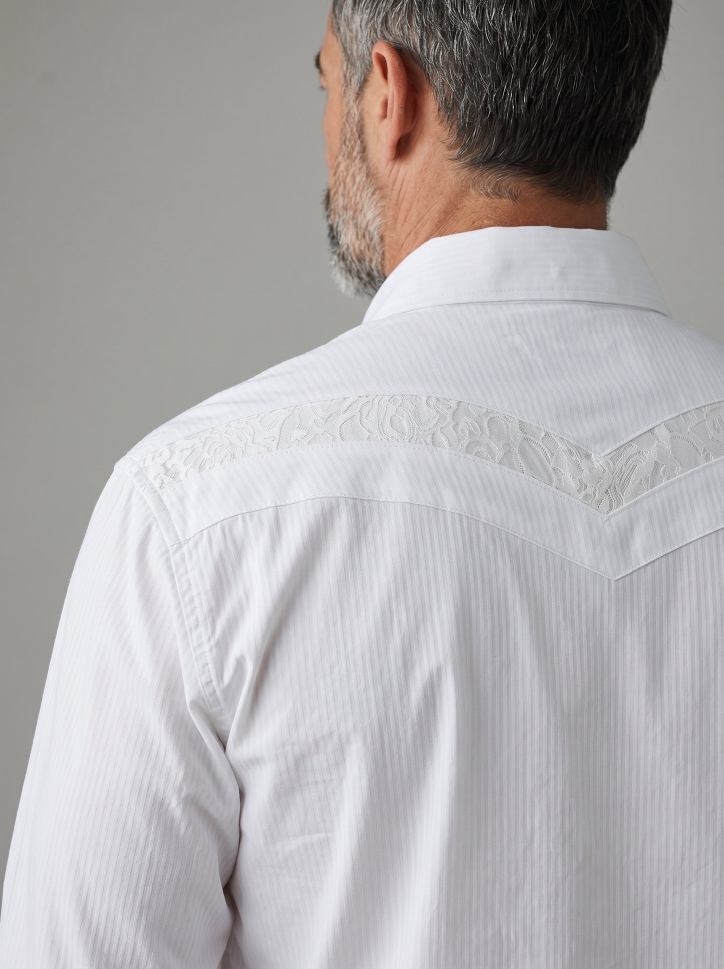 Camisa Rodeo Blanco Plata
