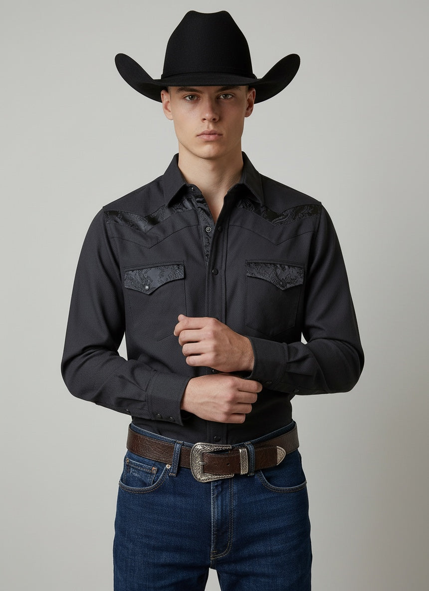Camisa Rodeo Negro