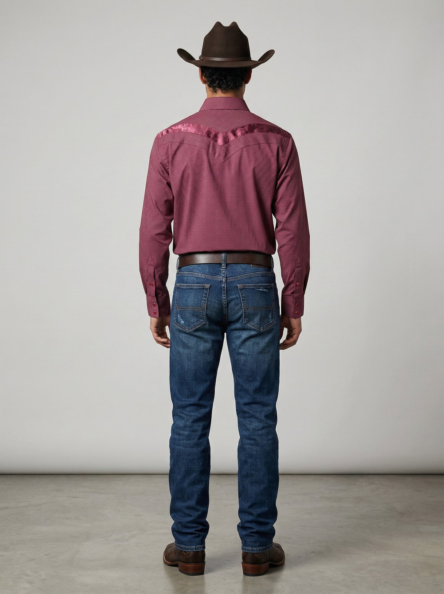 Camisa Rodeo Vino