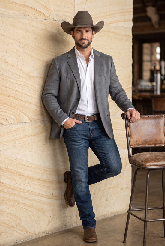 Saco de Gamuzina Gris Elegante: El Toque de Estilo que Necesitas