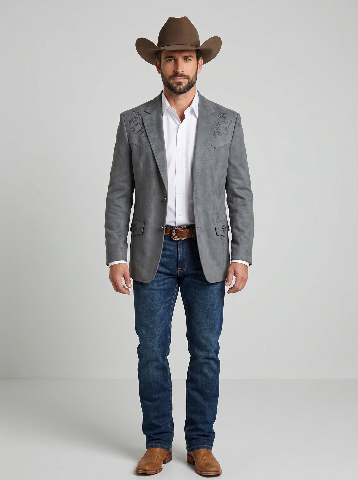 Saco Tribal Gris