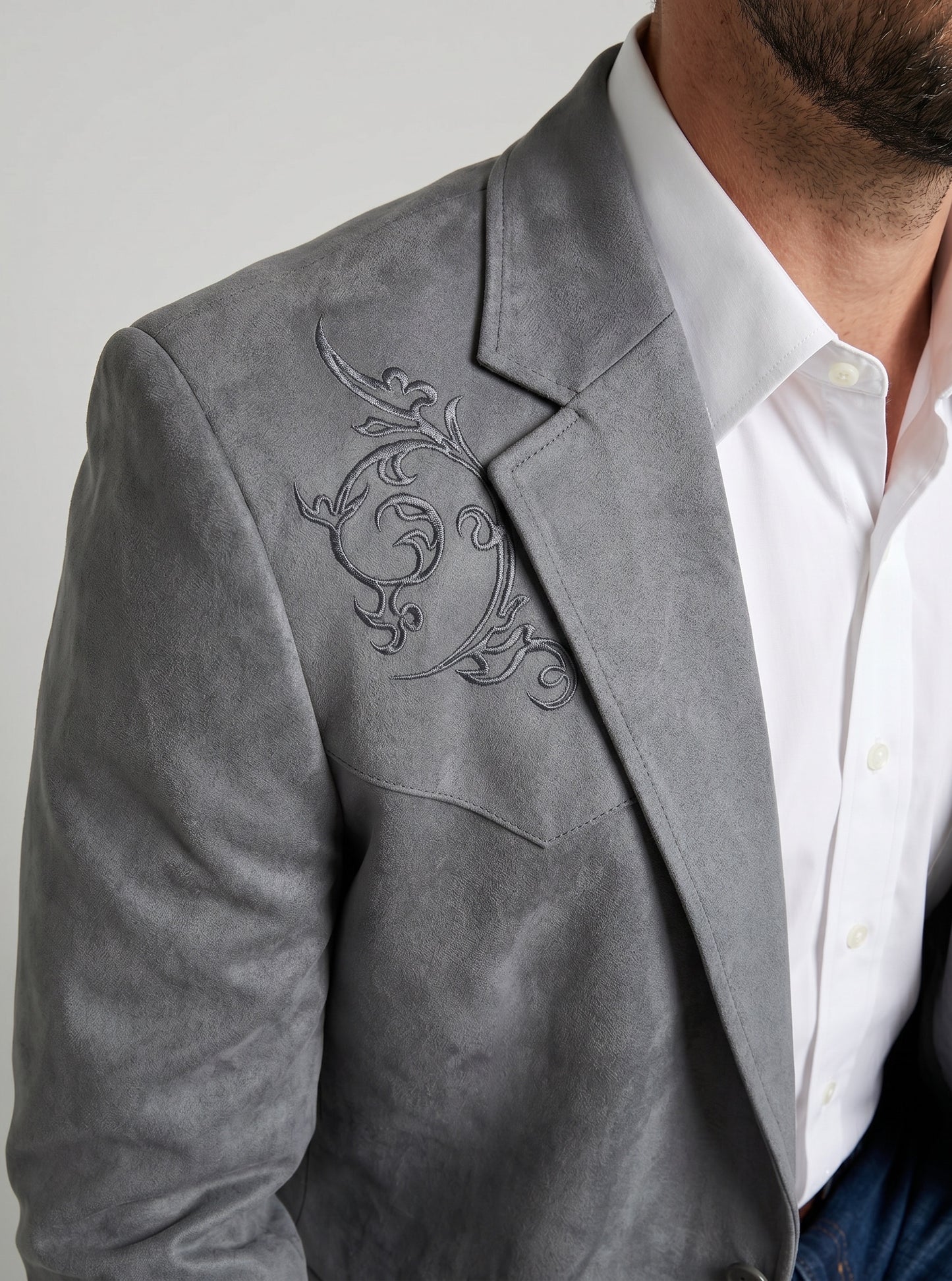 Saco Tribal Gris