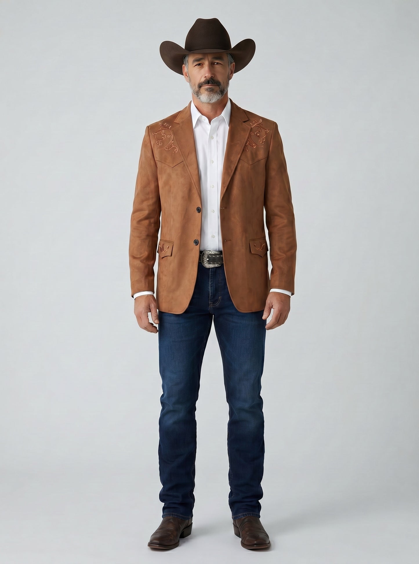 Saco Tribal Ladrillo
