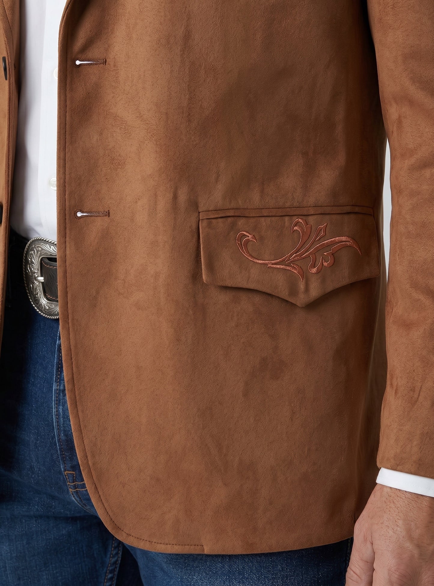 Saco Tribal Ladrillo