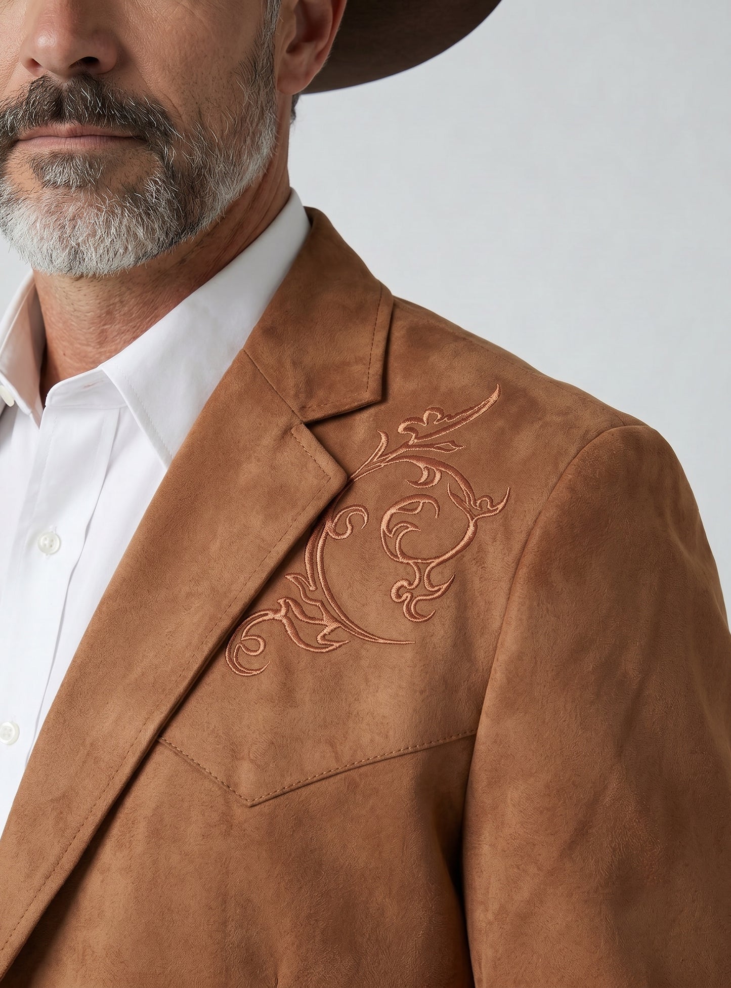 Saco Tribal Ladrillo