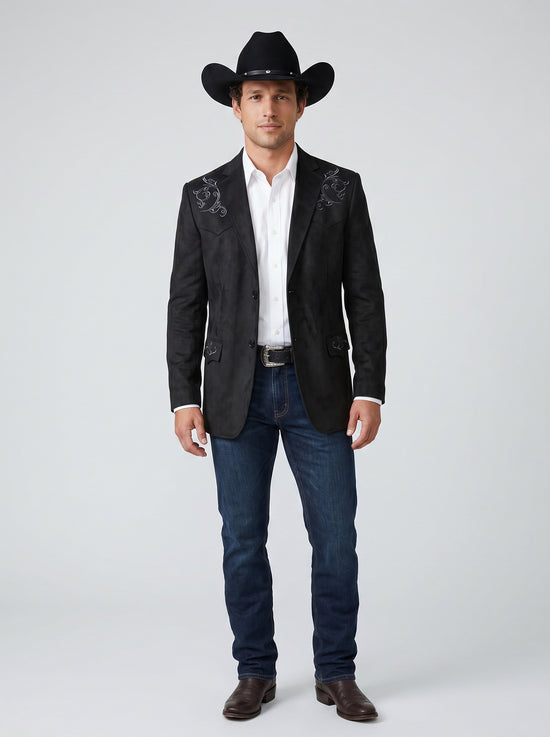 Saco Tribal Negro: Elegancia y Comodidad en Cada Ocasión