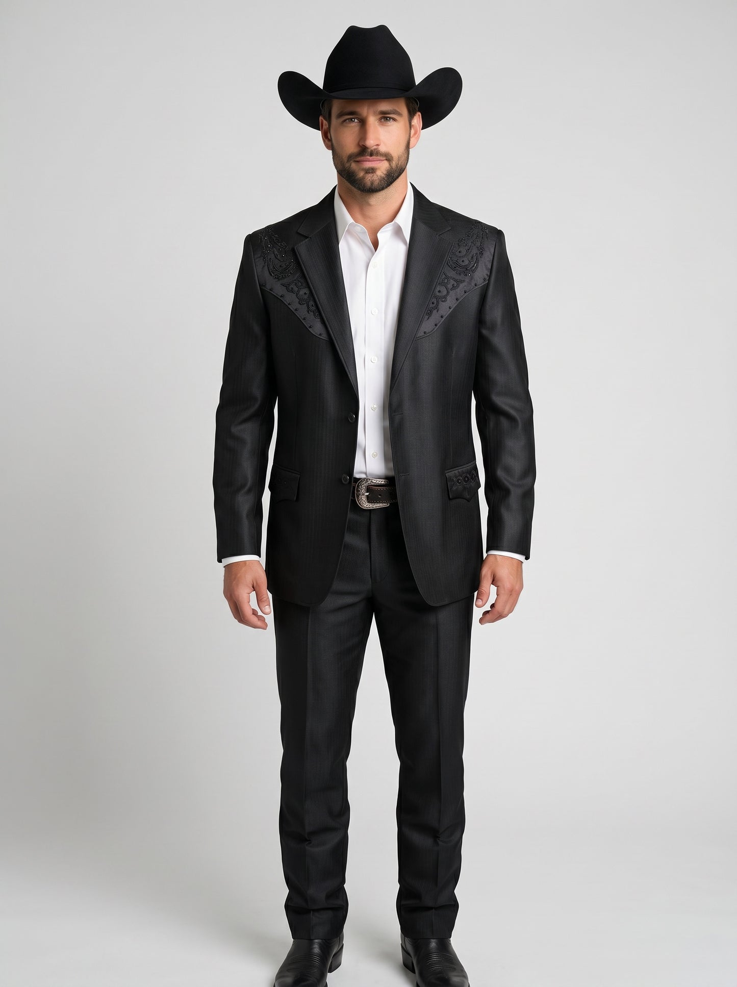 Traje Ying Yang Negro