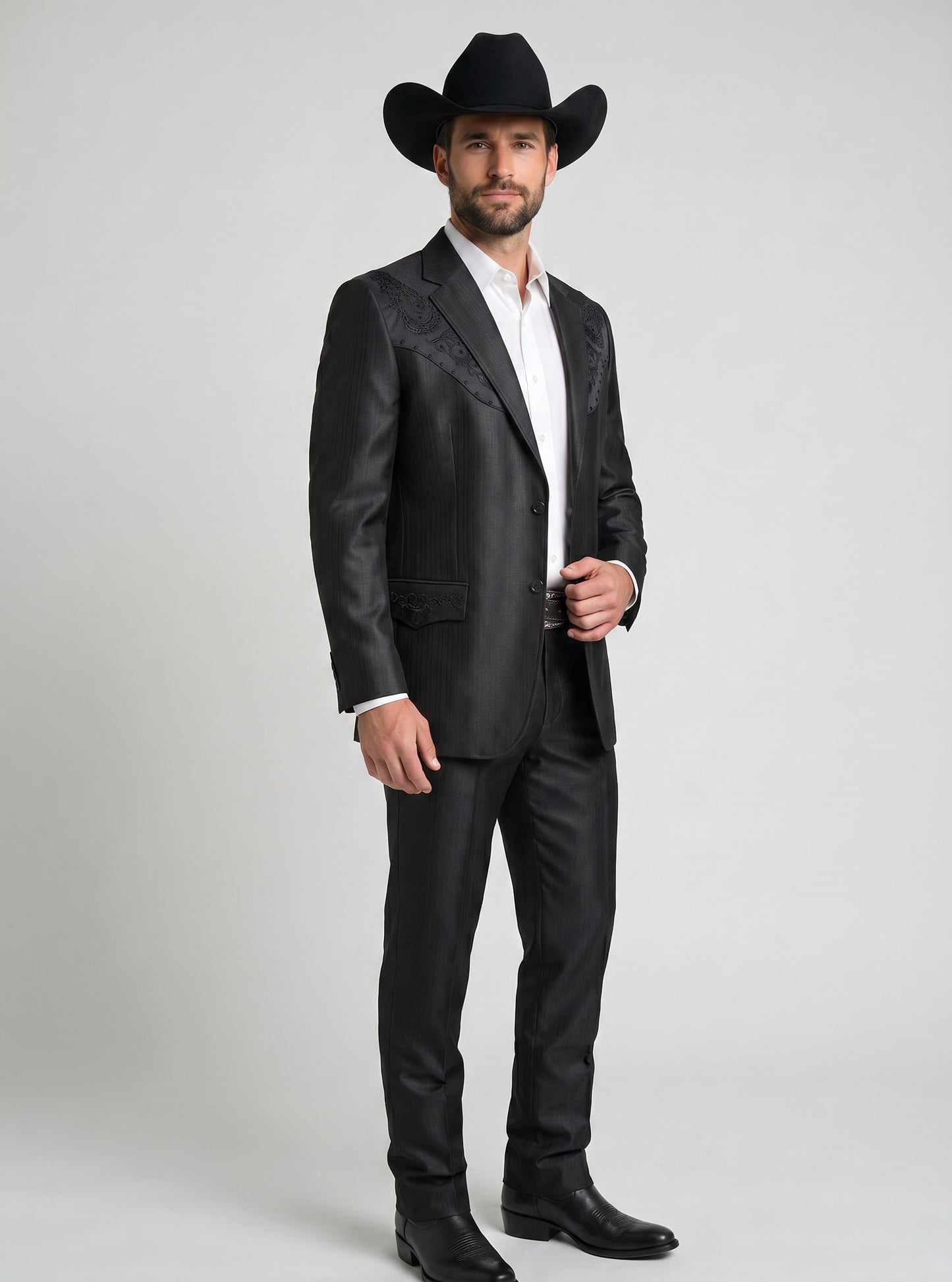 Traje Ying Yang Negro